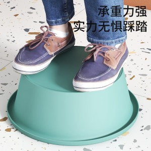 加厚洗脸盆 家用塑料 学生宿舍可爱脸盆 磨砂防滑洗衣盆 洗菜盆子