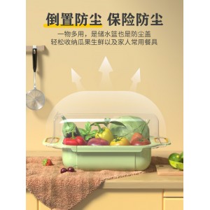 洗菜盆 沥水篮 可伸缩双层厨房沥水盆 家用客厅果盘 水槽滤水篮
