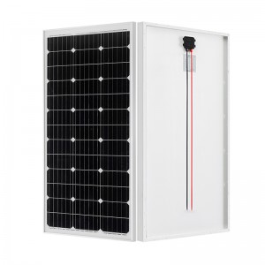 100W200W300W单晶硅太阳能板发电板光伏发电车用充电12V/24V家用