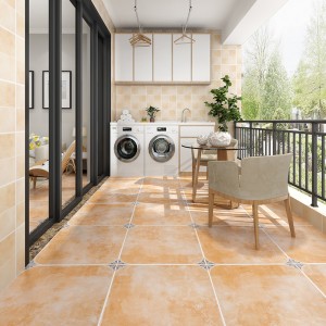 美式室外仿古砖 600x600 客厅露台防滑防冻瓷砖 庭院花园阳台地板砖
