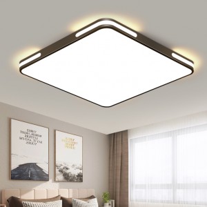 北欧正方形卧室灯 简约现代大气 书房家用客厅led吸顶灯具2023新款