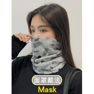 保暖围脖 冬季女士春秋脖套 时尚百变头巾