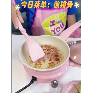 미니 간이 주방 진짜 요리사 소녀와 어린이의 풀 세트는 장난감을 요리 할 수 있습니다 실제 버전 시뮬레이션 고급 생일 선물