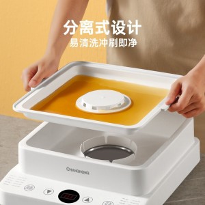电蒸锅多功能 家用蒸锅24L大容量可视盖 子